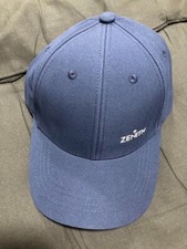 ZENITH Novelty Navy Blue Logo Embroidery Cotton Baseball Cap (Free Size) Rare
