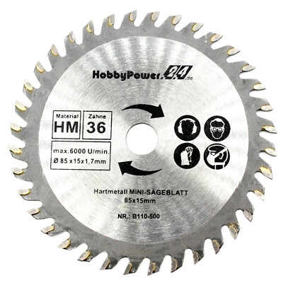 1x Saw Blade for Battery Circular Saw 