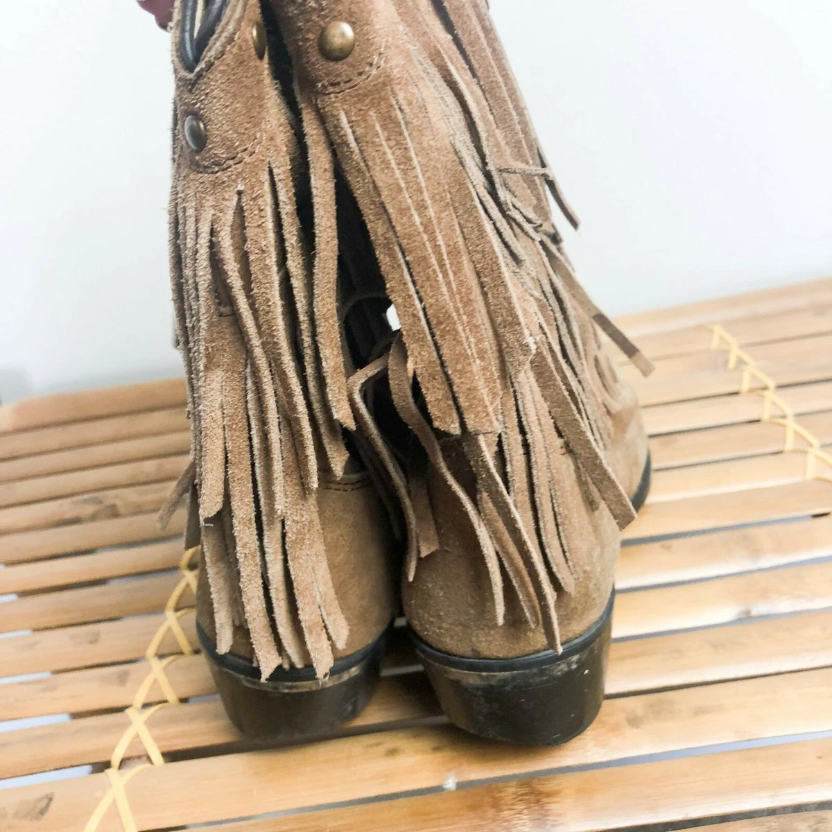 Smoky mountain fringe best sale boots