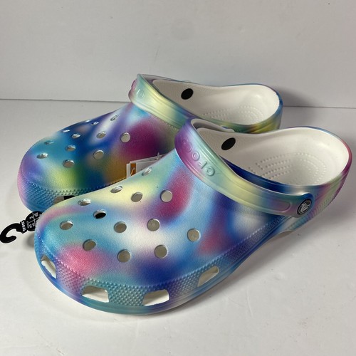 Crocs Mens Classic Solarized Clogs Slip On Sandals Size 13 *NEW With Tags* - Picture 2 of 4