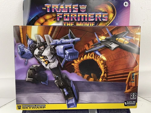Transformers The Movie Retro 6" Action Figure Exclusive Skywarp G1 Vintage Style