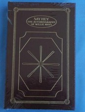 Still Sealed Fine Easton Press Copy of "The Autobiography Of Wille Mays"