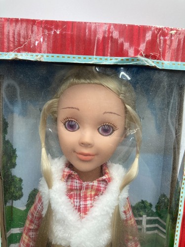 Vintage nicht mehr produziert 16" blonde Cowgirl Puppe für Paradies Pferde Neu im Karton - kostenloser Versand - Bild 3 von 6