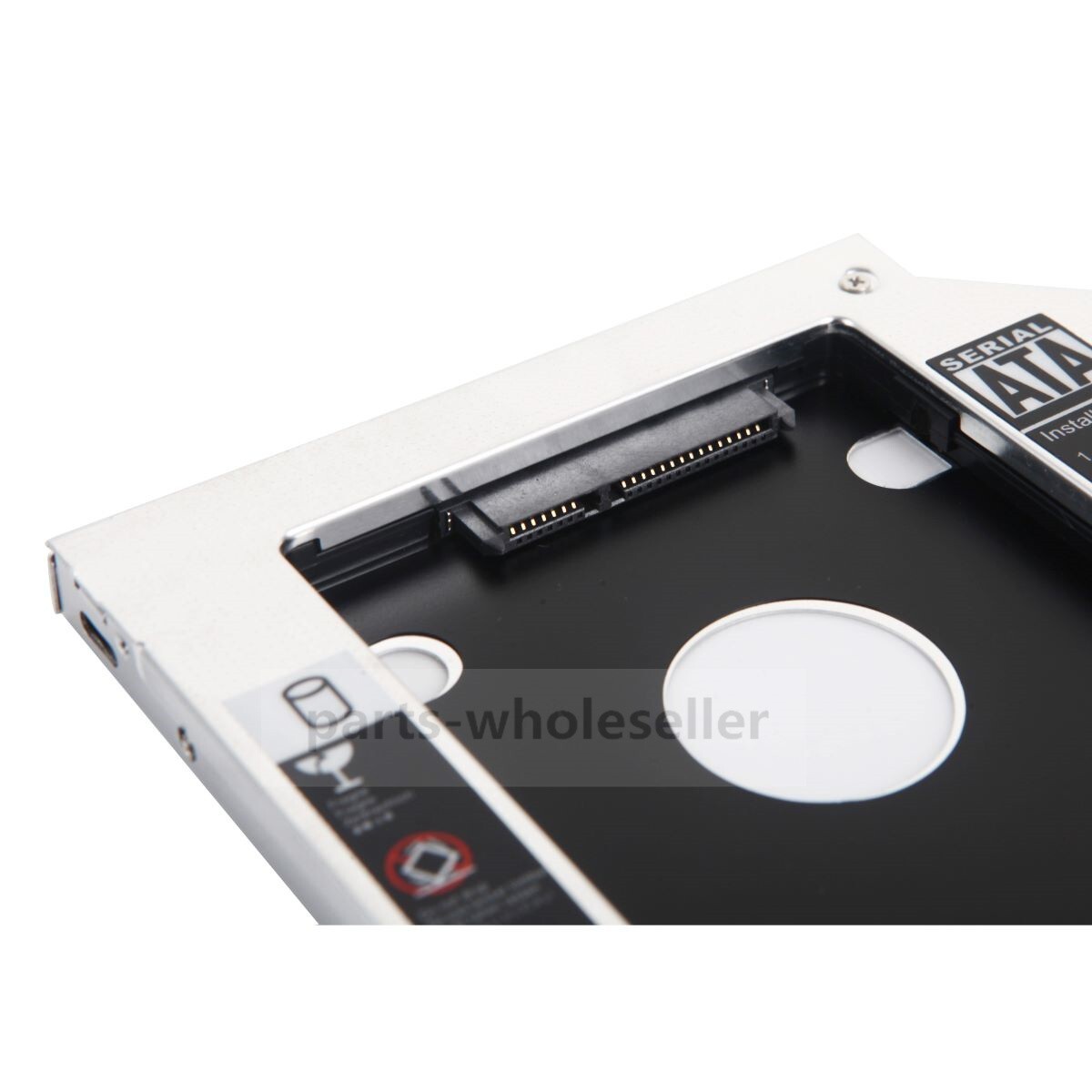Supporto Disco 2.5" Per Laptop Caddy Per Hard Drive HP ProBook 640 645 650 655 G1 - Compatibile Con Dischi 2.5", Include 4 Viti, Aftermarket Hard Drive Caddy Hp Probook - Foto 5