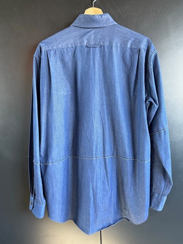 ENGINEERED GARMENTS Short Collar denim shirt. BNWT. SMALL/MED - Picture 6 of 7