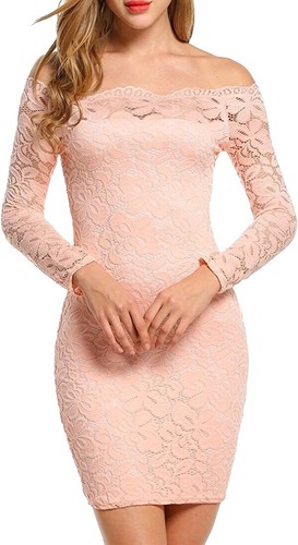 dusty pink dress forever 21 Elegant Maternity wrap gown, White baby shower dress, pregnant guest Small / Bisque main image 1