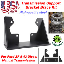 For Ford ZF 5-42 Diesel Manual Transmission Support Bracket Brace Black Steel US