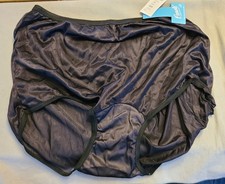 NOS Vintage Carole 889 Granny Panties Brief Nylon Flattering Fit Size 10 Undies