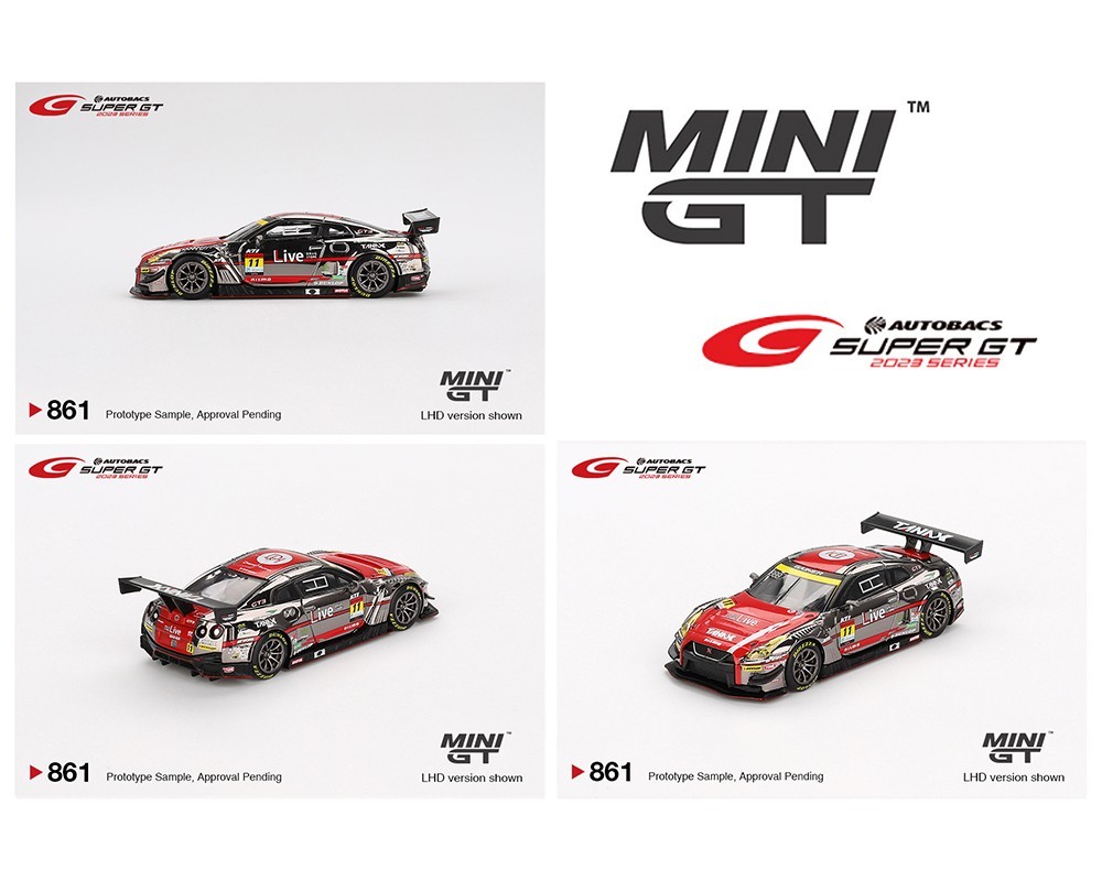 Mini GT Nissan GT-R NISMO GT3 #11 GAINER TANAX GT-R 2023 Super GT