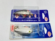 2 Mann’s Loudmouth III Crankbait Lures New In Package Discontinued