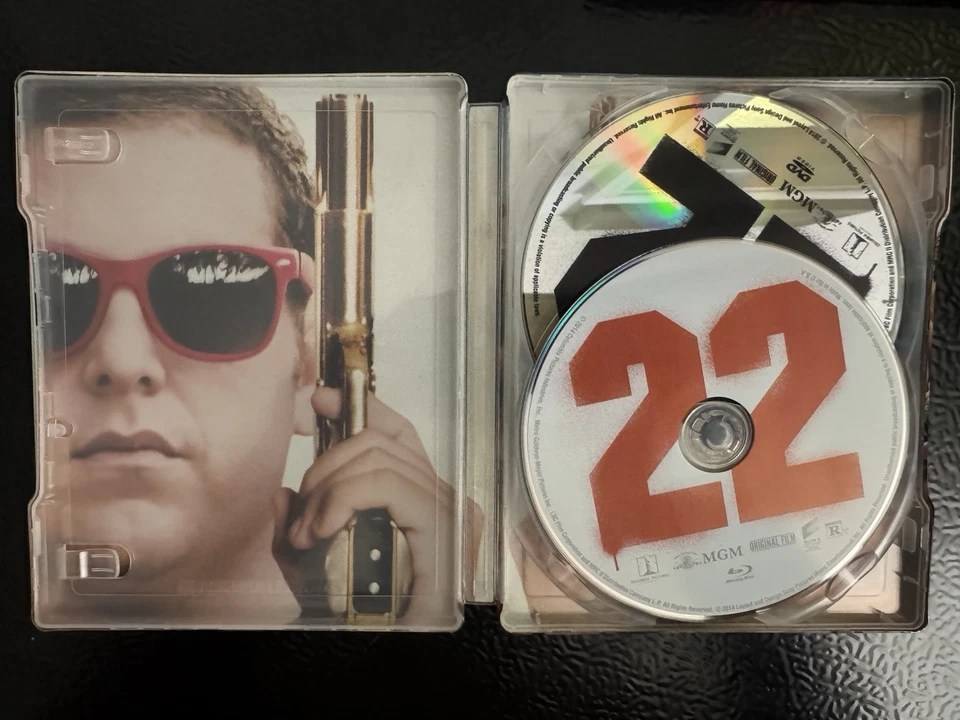 21 Jump Street & 22 JUMP STREET SteelBook Region Free Blu-ray Foto 4 de 4