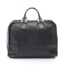 Borsa a mano LOEWE Amazona 40 borsa da lavoro in pelle nera usata da donna