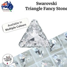 Swarovski 4722 - Triangle Fancy Stone - 10mm - 4 pieces per pack - Vintage