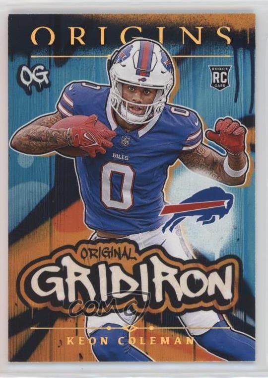 2024 Panini Origins Original Gridiron Keon Coleman #15 Rookie RC 12g7