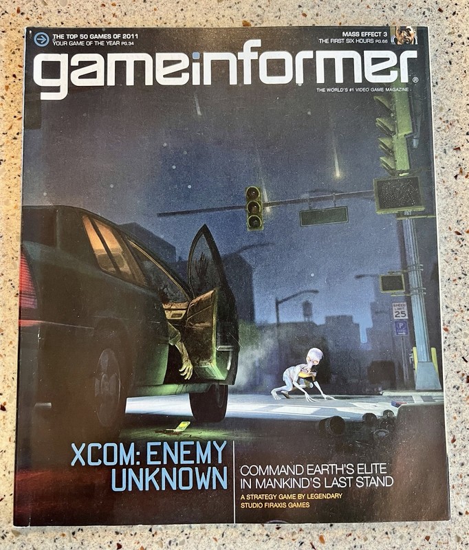 Game Informer Magazine Issue #226 February 2012 XCOM: Enemy Unknown Cover VTG
