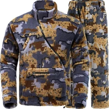Deer Bow Hunting Clothes Cold Weather Wind Proof Camo Hunting Jacket and Pants