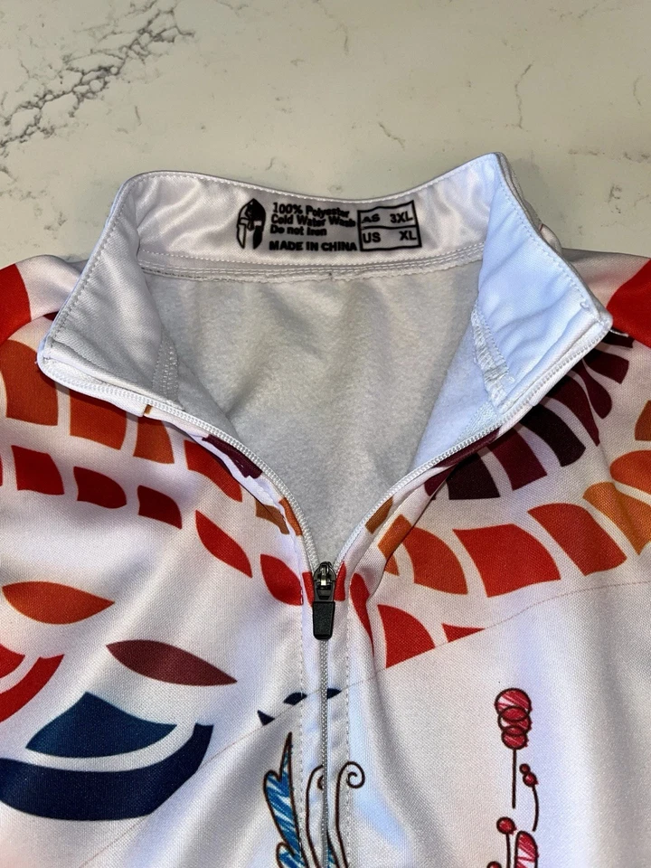 Paladin Cycling Jersey Womens XL  Long Sleeve Thrust Girly - Image 4 of 4