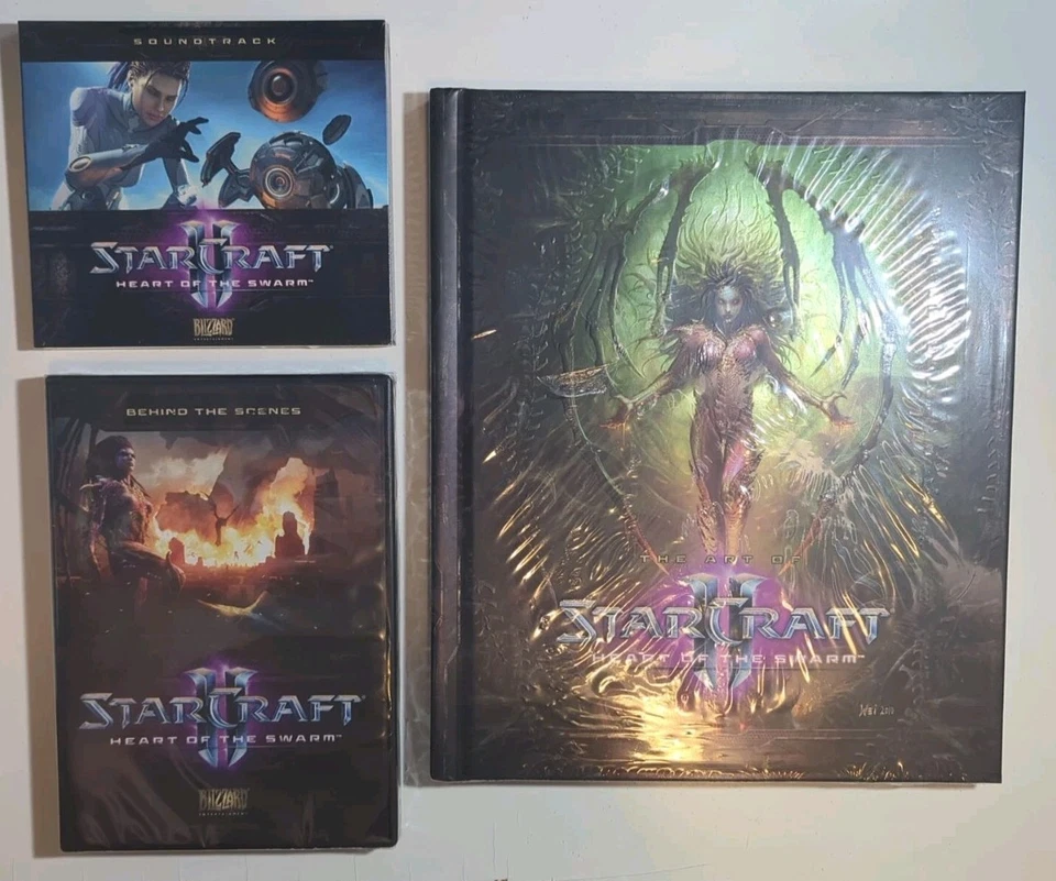 StarCraft 2: Heart Of The Swarm - Collectors Edition - No Game - Items Sealed - Image 3 of 4