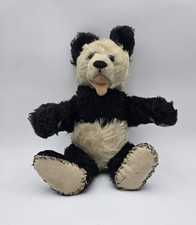 NOT REPLICA 1951 VINTAGE STEIFF PANDA MADE IN US ZONE GERMANY TAG POST WWII