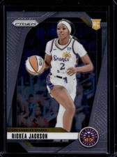 2024 Panini Prizm WNBA Rickea Jackson #60 RC Rookie Los Angeles Sparks (a)