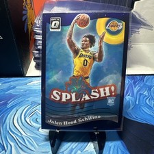 2023-24 Panini Donruss Optic - Splash! Jalen Hood-Schifino #14 Purple Prizm (RC)