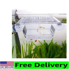 Acrylic Fish Breeding Box - Safe Isolation for Baby Fish Shrimp Small Size