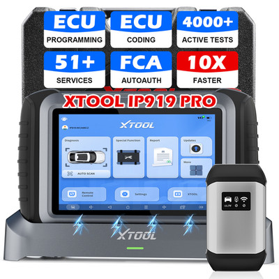 2026 XTOOL IP919 PRO Auto Diagnostic Bidirectional Tool Scanner Key Programmer