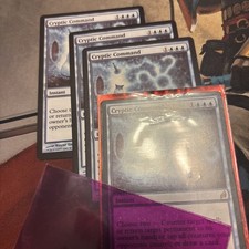 Cryptic Command x4 cards Proxy Card with Custom designed art