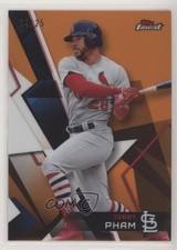 2018 Topps Finest Orange Refractor 4/25 Tommy Pham #21 0t2