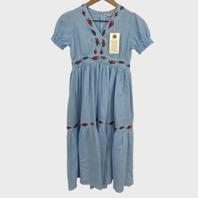 blue dress for baby girl Jazelle Maxi Dress Blue