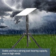 Portable Starlink Tripod with 3/8" Mounting Adapter, Starlink V2 Mounting Kit