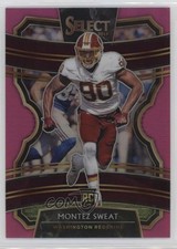 2019 Panini Select Concourse Pink Prizm 10/10 Montez Sweat #12 1lc0