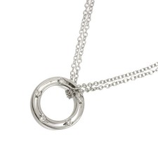 DAMIANI D-SIDE Diamond Necklace 18K White Gol...