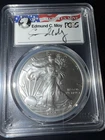 2016 W AMERICAN SILVER EAGLE  $ 1 PCGS PR 70 DCAM 30TH ANNIV 1ST STRIKE MOY