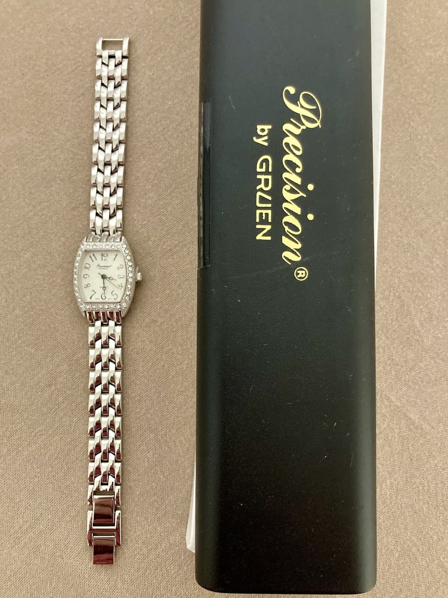 Gruen Precision Watch Women GP3047 Silver-Tone Bracelet 8