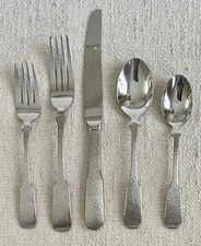 Towle HAMMERSMITH 18/10 Stainless Germany 5 Piece Place Setting 1989