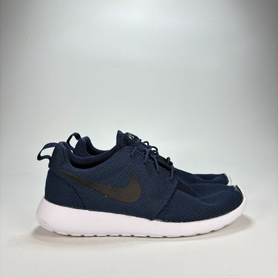 Nike Roshe Run Midnight Navy Lightweight Athletic Sneaker 511881-405 Men's Sz 11
