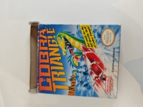 Nintendo NES - Cobra Triangle - EMBALAJE ORIGINAL CIB