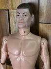 VINTAGE 1966 GI JOE SOTW CANADA ACTION SOLDIER WORLD BRUNETTE FIGURE w/JACKBOOTS