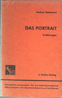 Das Portrait. Heckmann, Herbert: