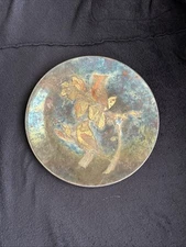 Exquisite Natural Rainbowing Silver Reed & Barton Limited Edition  Plate 