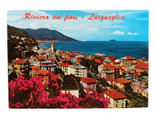 Italy 1988 Hotel Riviera dei Fiori LAIGUEGLIA Postcard 6x4 Italia Stamp