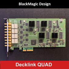 Blackmagic Design DeckLink Quad PCIe SDI Capture Card