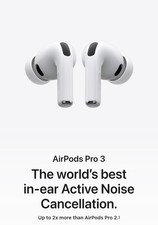 MSRP$299 Brand New Sealed-Apple Airpods Pro 3rd generation with Noise Cancelling
