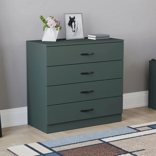SALE Riano Chest of Drawers 4 Drawers Storage Bedroom Furniture, Green deal from eBay
