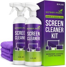 Laptop Computer, Car, Screen Cleaner Spray 2 Pack-16oz for TV