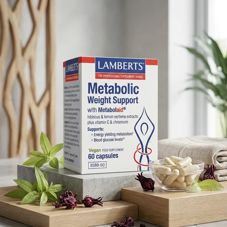 Lamberts Metabolic Weight Support With Metabolaid 60 Vegan Capsules