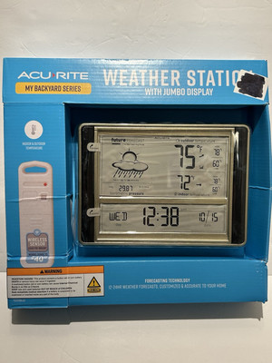 AcuRite Digital Weather Station with Jumbo Display New Backyard Series