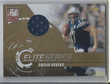 2010 Donruss Elite - Elite Series Philip Rivers #19 Gold Jerseys /299 (MEM)