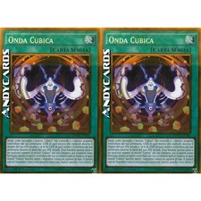 KUBISCHE WELLE 2x • (Cubic Wave) • Rare Gold • MVP1 ITG42 • 1Ed • Yugioh! ANDYCARDS